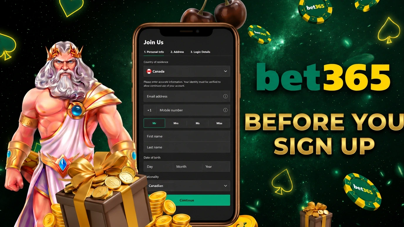 bet365 Casino before you sign up